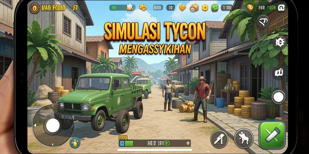 Screenshot FO8 menampilkan gameplay Tycoon yang menarik.