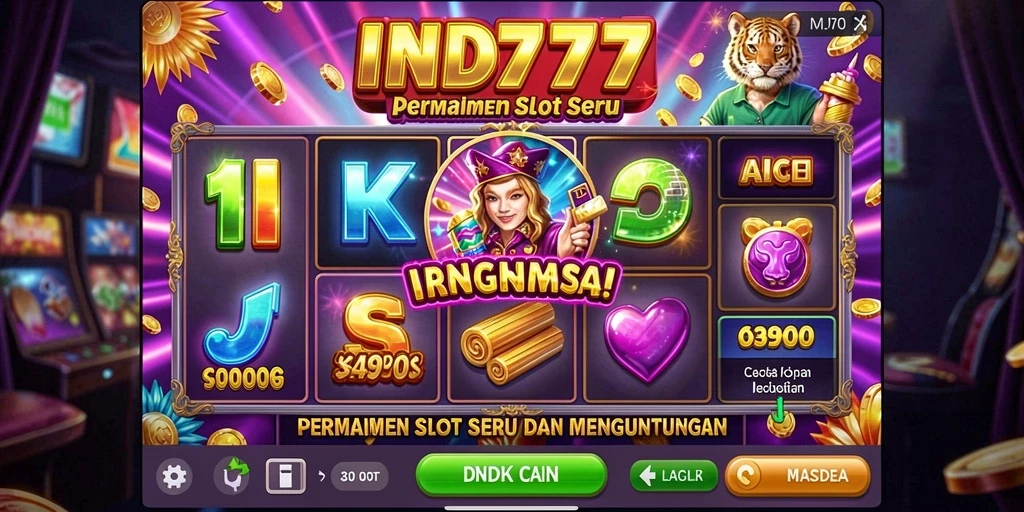 Gameplay slot yang mendebarkan dan penuh warna.