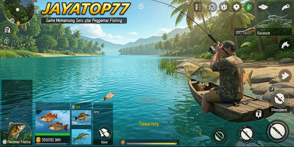 Tangkapan ikan besar dalam gameplay JAYATOP77 yang mendebarkan.