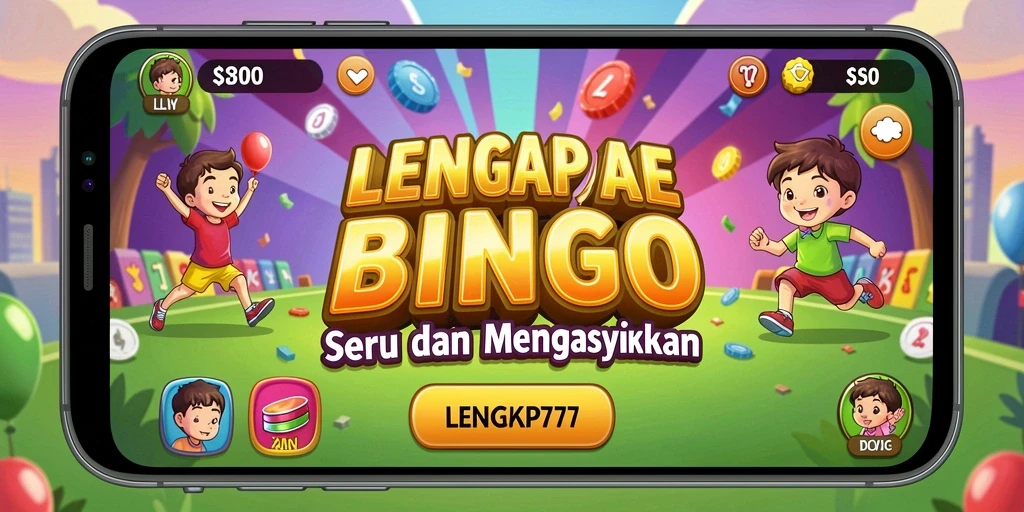 Tampilan gameplay yang seru dari LENGKAP777 saat bermain Bingo.