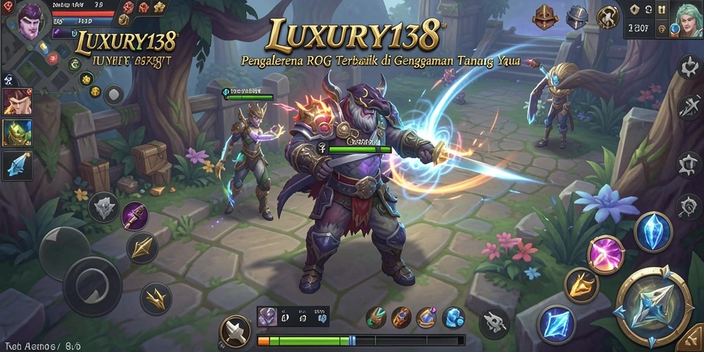 Screenshot gameplay LUXURY138 menampilkan karakter beraksi di dunia RPG yang menakjubkan.