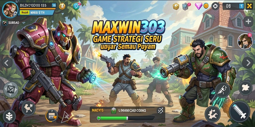 Tampilan gameplay seru dalam MAXWIN303 dengan taktik yang mendebarkan.
