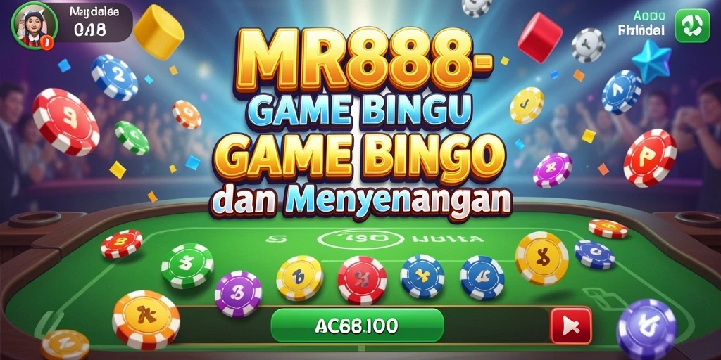 Tampilan gameplay Bingo di MR888 yang seru dan interaktif.