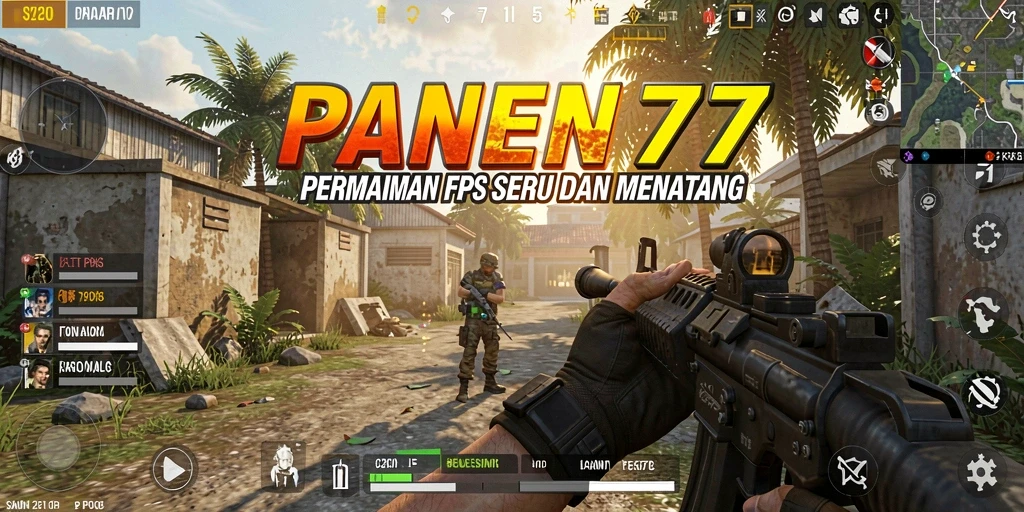 Tangkapan layar menampilkan aksi seru dalam gameplay FPS.