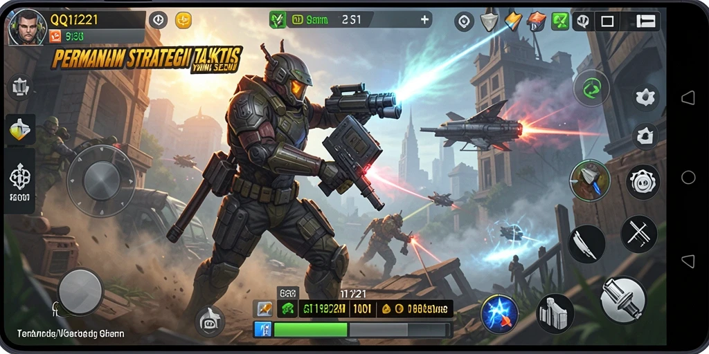 Screenshot gameplay <strong>QQ1221</strong> menampilkan strategi pertempuran yang seru dan mendalam.