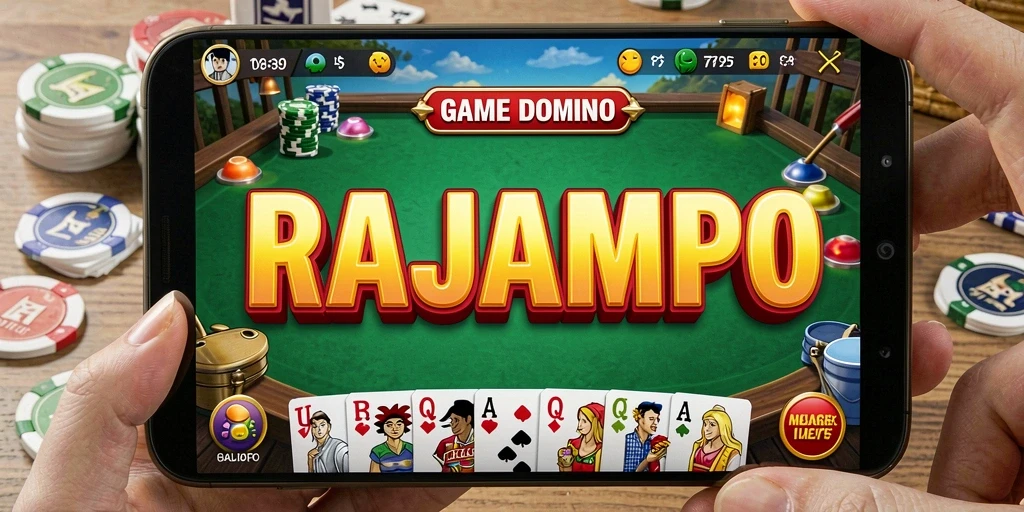 Tampilan gameplay seru dari RAJAMPO yang penuh tantangan.