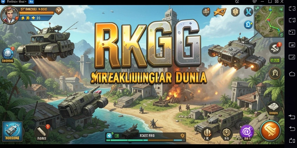 Tampilan gameplay RKGG yang menegangkan dan penuh strategi.