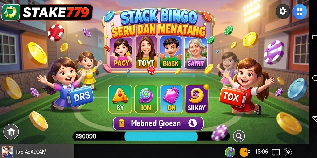Tampilan menarik dari gameplay STAKE779 yang penuh warna dan interaktif.